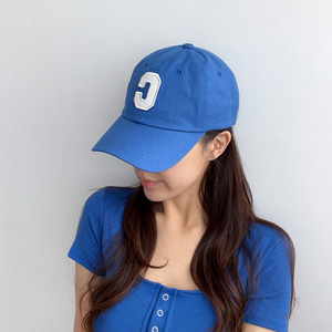 자외선 차단 와펜 로고 포인트 볼캡 캡모자 모자 (5 Color)
